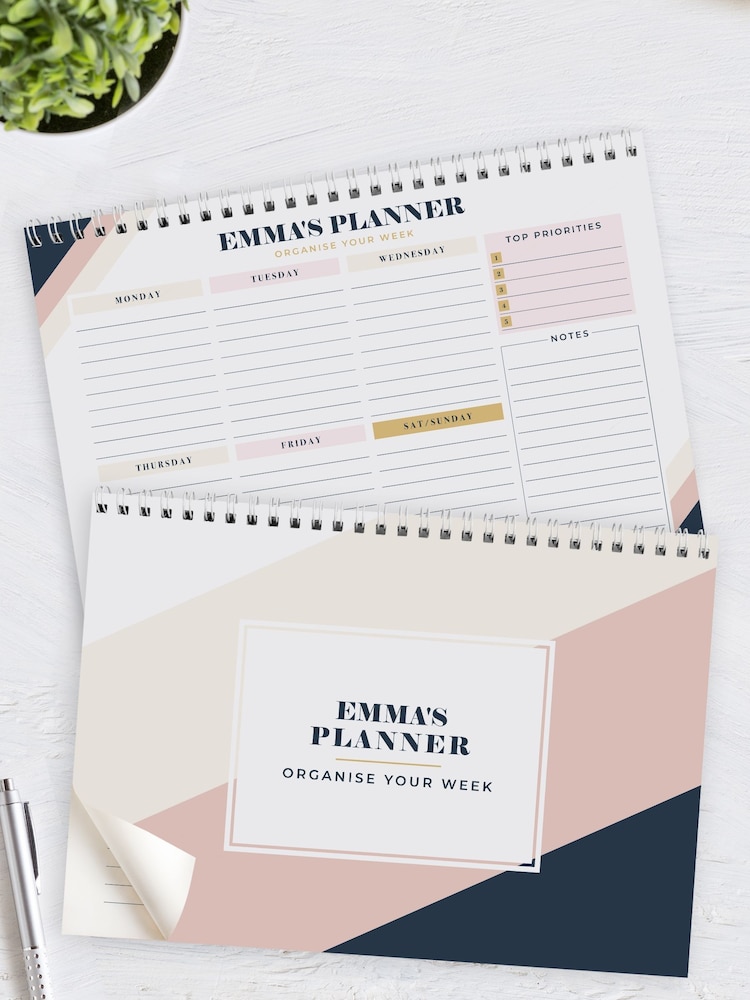 Personalised Desk Planner by PMC - Image 1 of 3
