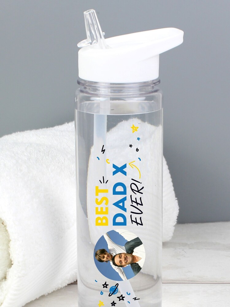 Personalised Photo Upload Water Bottle by PMC - Image 1 of 3