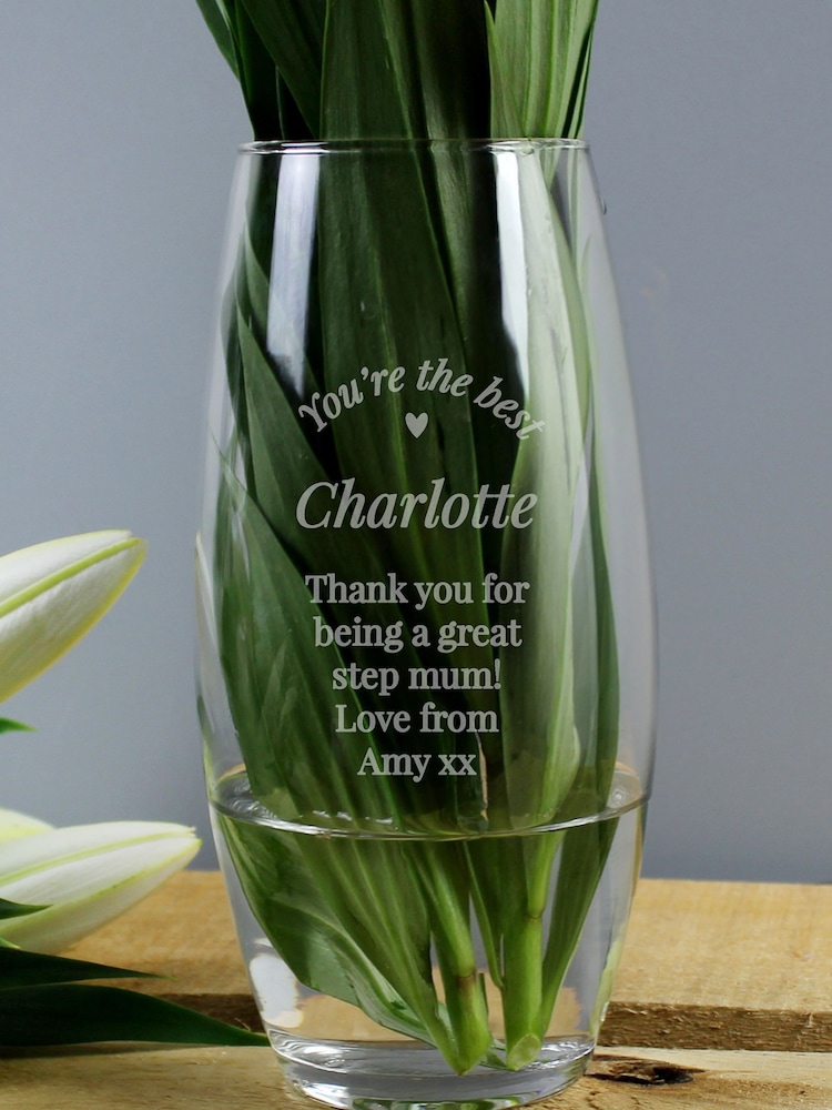 Personalised You Are The Best Bullet Vase by PMC - Image 1 of 4