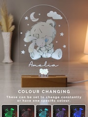Personalised Tiny Tatty Teddy LED Light by PMC - Image 1 of 3