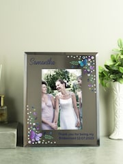 Personalised Butterfly 6 x 4 Glass Photo Frame by PMC - Image 1 of 3