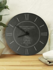 Personalised Special Moments Slate Clock by PMC - Image 3 of 3