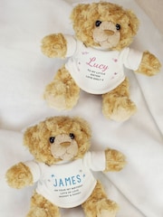Personalised Pink Name & Message Teddy Bear by PMC - Image 3 of 3