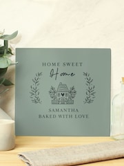 Personalised Home Sweet Home Glass Chopping Board by PMC - Image 3 of 3
