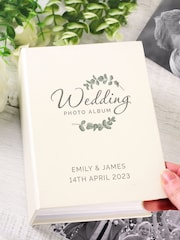 Personalised 6x4 Wedding White Album by PMC - Image 1 of 4