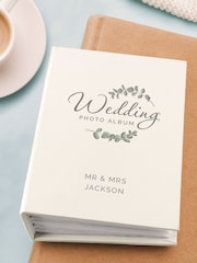 Personalised 6x4 Wedding White Album by PMC - Image 4 of 4