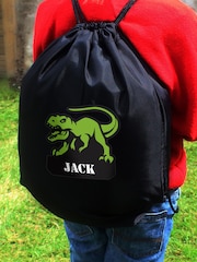 PMC Personalised Dinosaur Kit Black Bag - Image 1 of 4