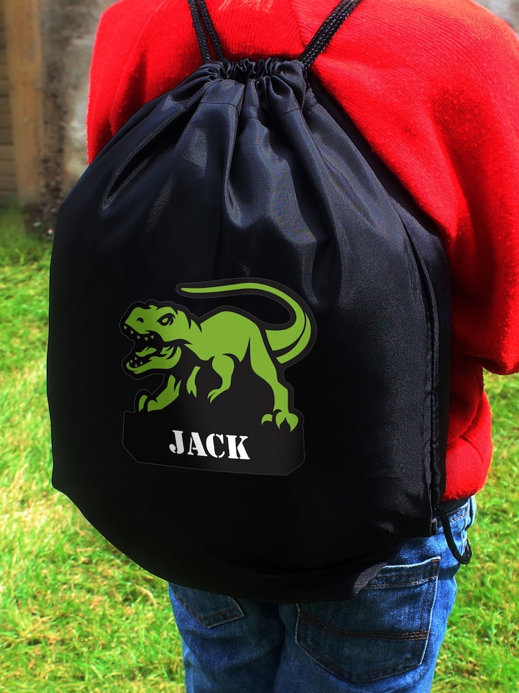 PMC Personalised Dinosaur Kit Black Bag - Image 1 of 4