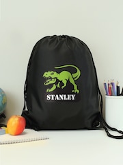 PMC Personalised Dinosaur Kit Black Bag - Image 4 of 4