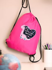 PMC Pink Personalised Dinosaur Kit Bag - Image 5 of 5