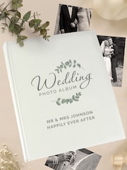 Personalised Wedding Photo Album by PMC - Image 1 of 3