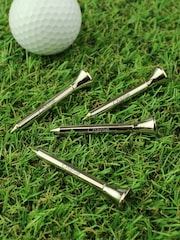 Personalised Pack of 4 Golf T-Shirt Silver Plated by PMC - Image 3 of 3