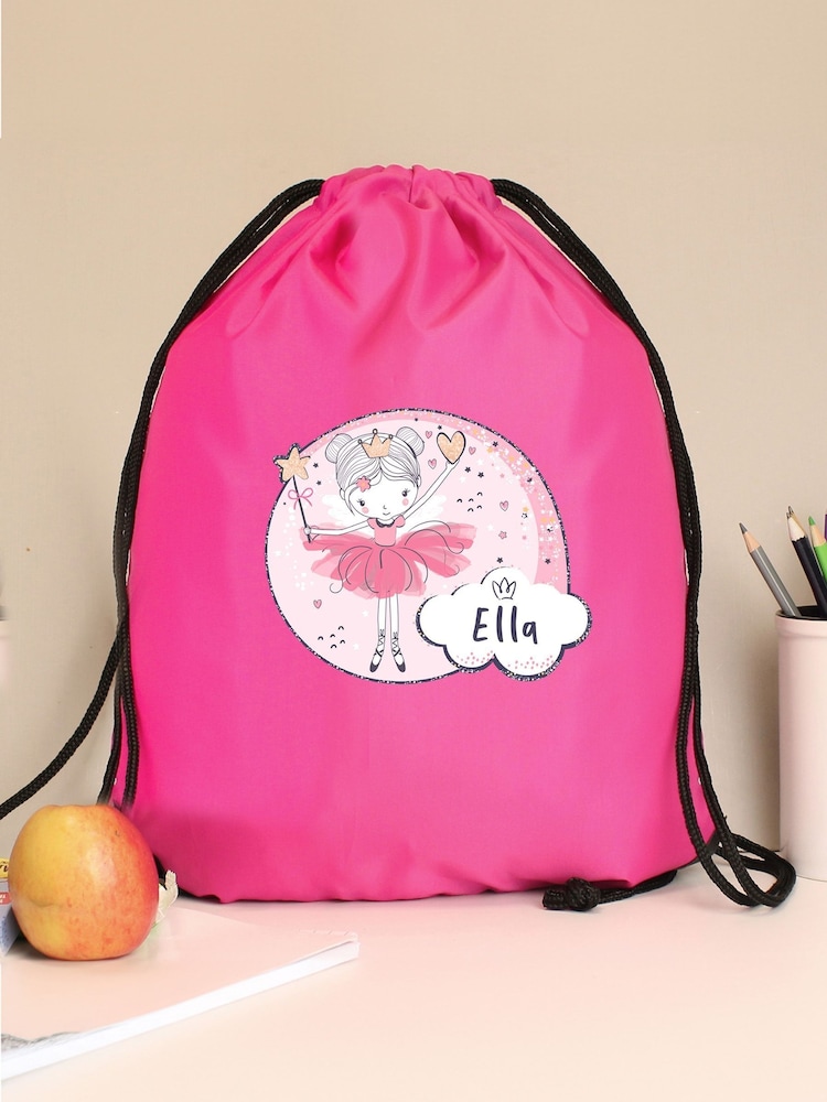 PMC Pink Personalised Fairy Kit Bag - Image 4 of 4