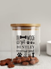 Personalised Dog Treats Glass Storage Jar by PMC - Image 3 of 3