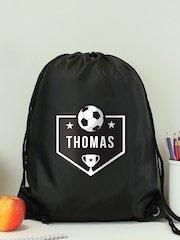 PMC Personalised Football Kit Black Bag - Image 1 of 3