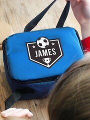 Personalised Football Lunch Bag by PMC - Image 4 of 4