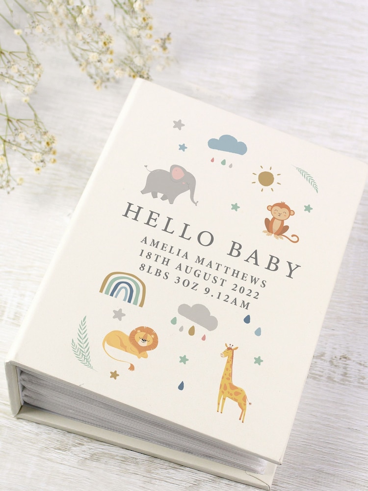Personalised Zoo Animals 6x4 Photo Album by PMC - Image 1 of 3
