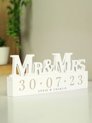 Personalised Mr & Mrs Ornament by PMC - Image 1 of 3