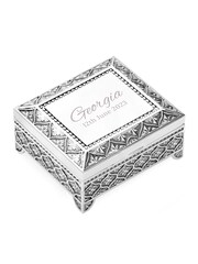 Treat Republic Silver Personalised Miniature Mosaic Trinket Box - Image 5 of 5