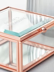 Treat Republic Gold Personalised Glass Trinket Box - Image 3 of 5