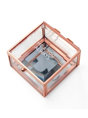 Treat Republic Gold Personalised Glass Trinket Box - Image 5 of 5