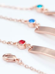 Treat Republic Personalised Birthstone Swarovski Crystal Bracelet - Image 3 of 5
