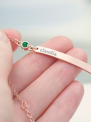 Treat Republic Personalised Birthstone Swarovski Crystal Bracelet - Image 4 of 5