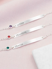 Treat Republic Personalised Birthstone Swarovski Crystal Bracelet - Image 1 of 5