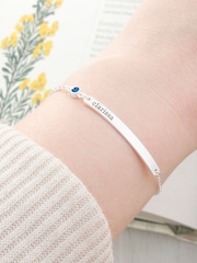 Treat Republic Personalised Birthstone Swarovski Crystal Bracelet - Image 2 of 5
