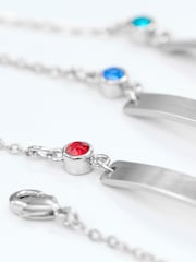 Treat Republic Personalised Birthstone Swarovski Crystal Bracelet - Image 3 of 5