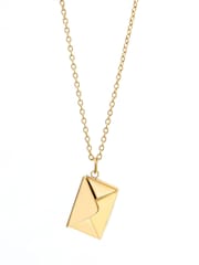 Treat Republic Tone Personalised Secret Message Envelope Necklace - Image 5 of 5