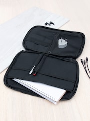 Personalised Technology Organiser Black Travel Case by Treat Republic - Image 3 of 5