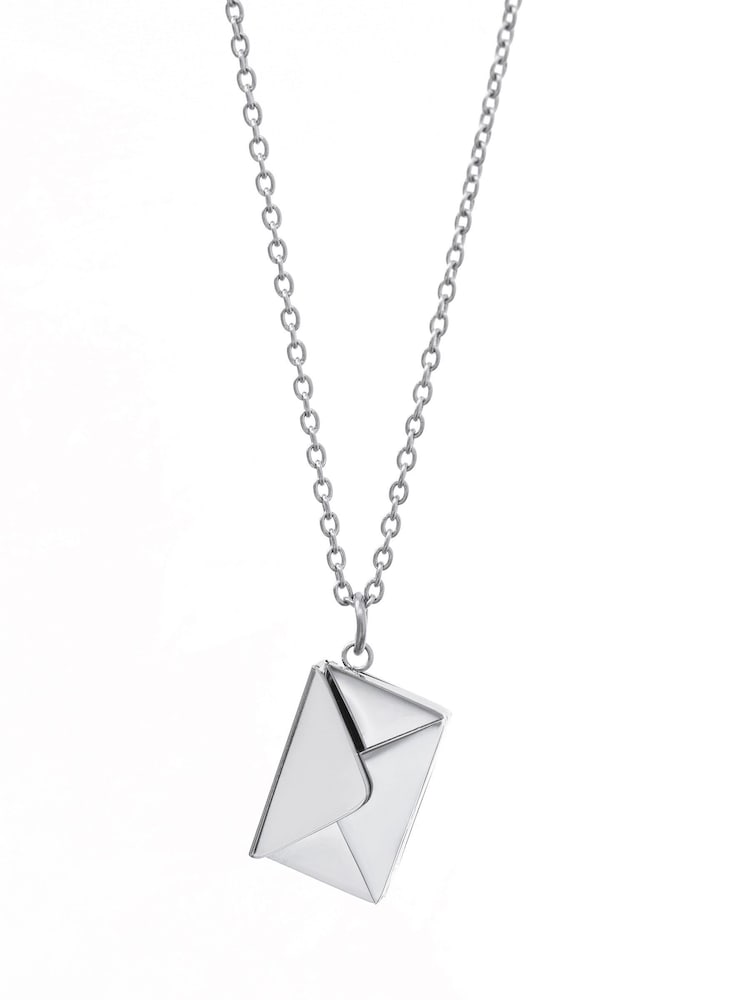 Treat Republic Tone Personalised Secret Message Envelope Necklace - Image 5 of 5