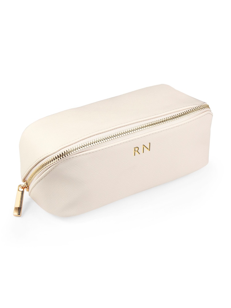 Treat Republic Personalised Aspen White Makeup Case - Image 3 of 3
