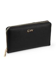 Treat Republic Personalised Aspen Travel Jewellery Black Wallet - Image 4 of 4