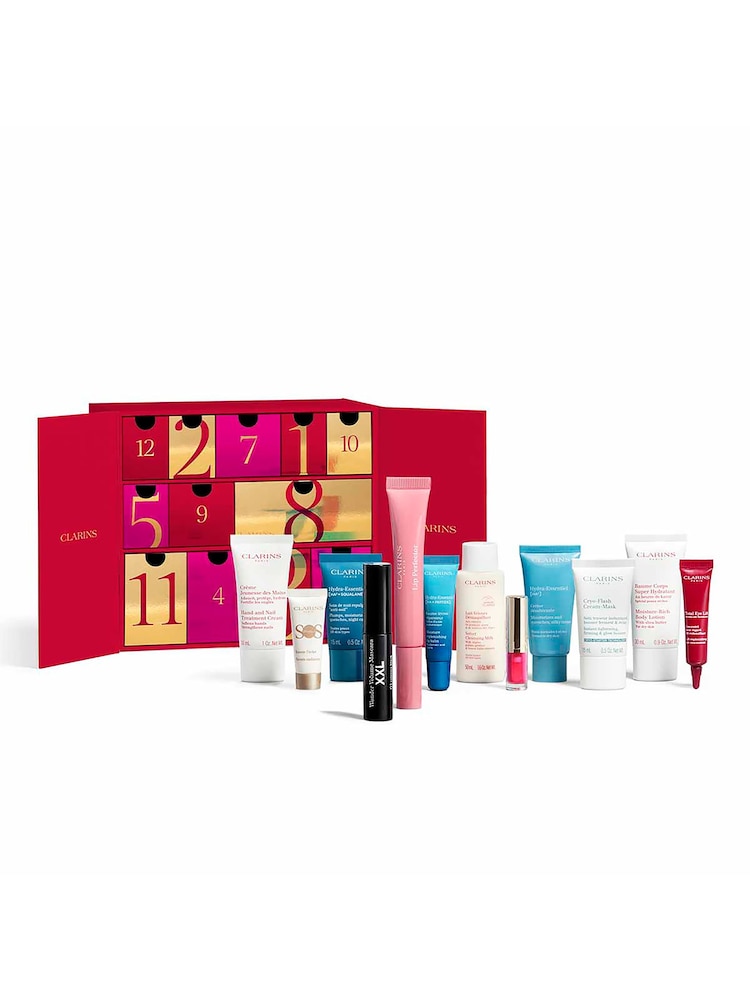 Clarins 12 Day Beauty Advent Calendar (Worth over £173) - Image 1 of 4