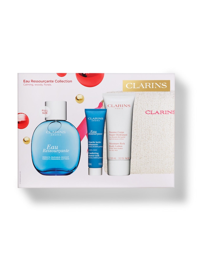 Clarins Eau Ressourante Collection Gift Set (Worth over £68) - Image 3 of 3 Clarins Eau Ressourante Collection Gift Set (Worth over £68) - Image 3 of 3