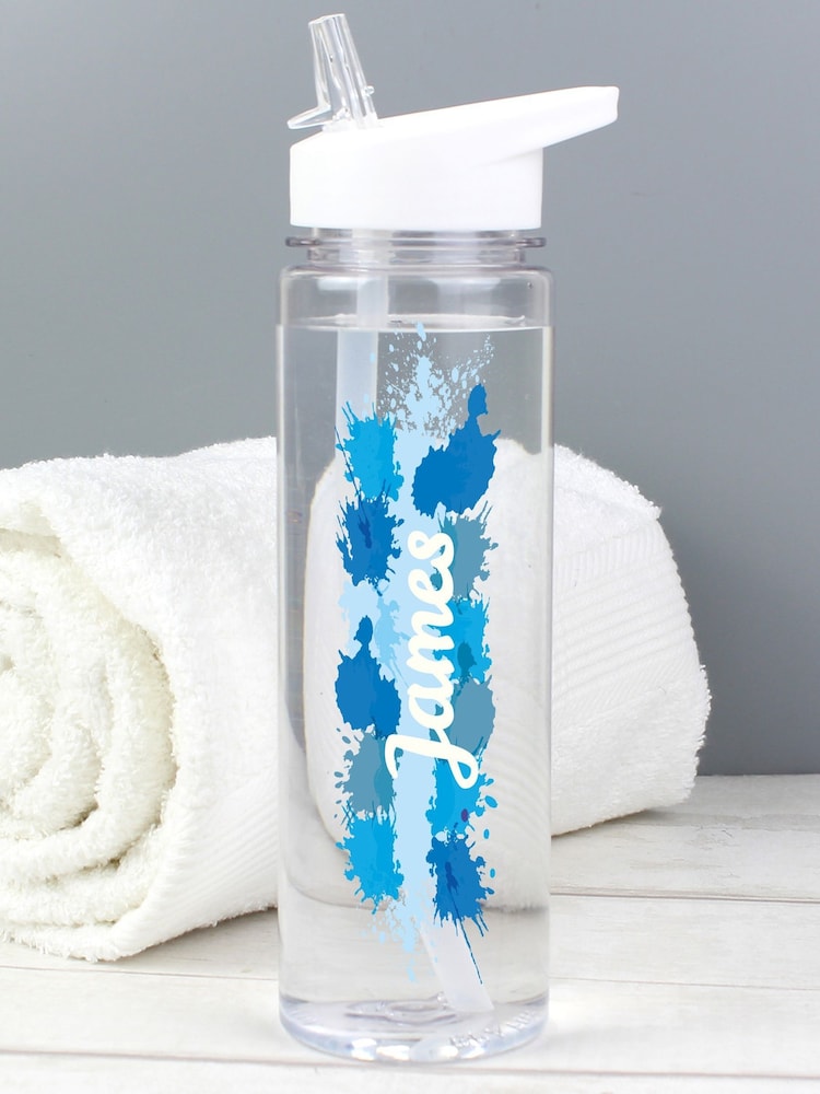 Personalised Splash Water Bottle By PMC - Image 1 of 3