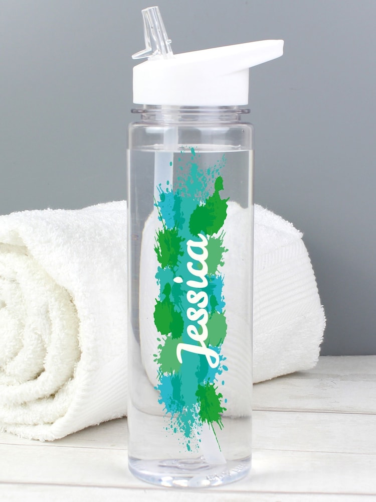Personalised Splash Water Bottle By PMC - Image 1 of 3