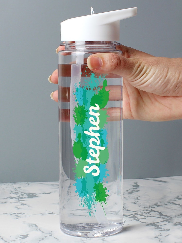 Personalised Splash Water Bottle By PMC - Image 2 of 3