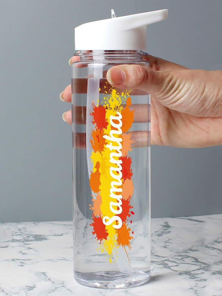 Personalised Splash Water Bottle By PMC - Image 2 of 3