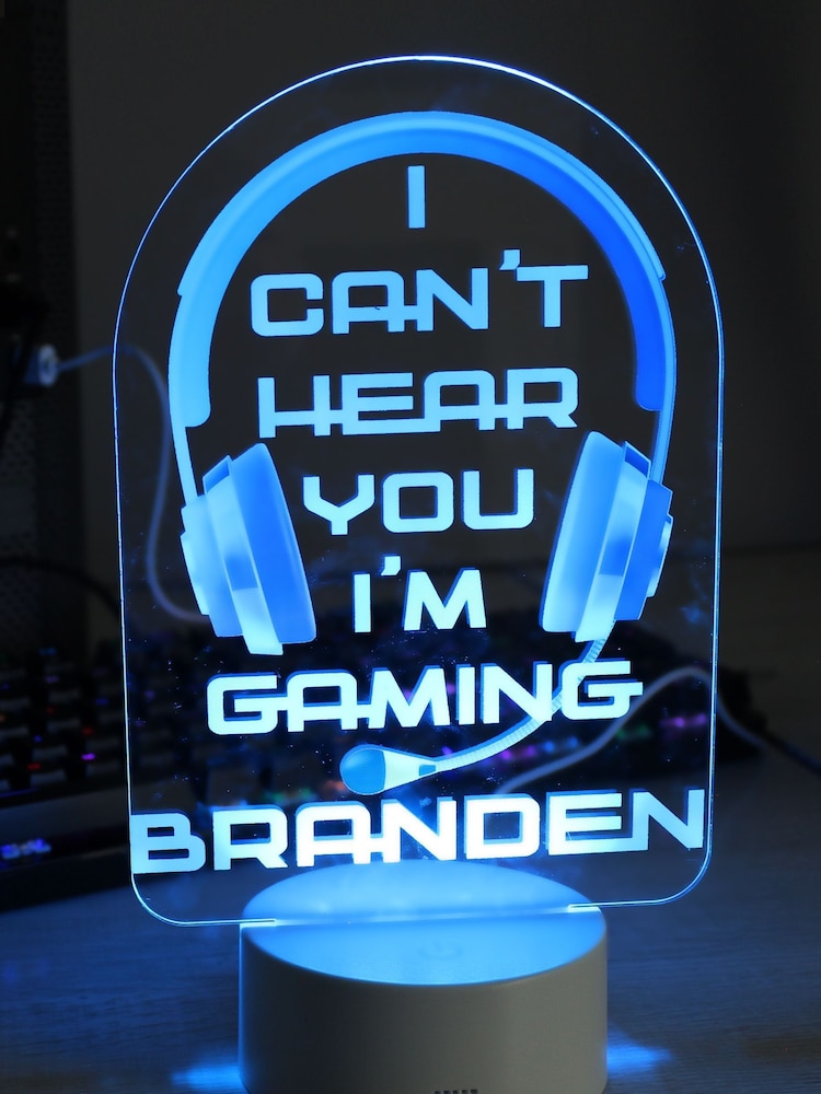 Personalised Gaming LED Light by PMC - Image 2 of 3