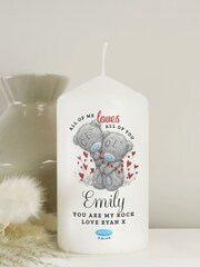 Personalised Me to You Love Pillar Candle by PMC - Image 2 of 3