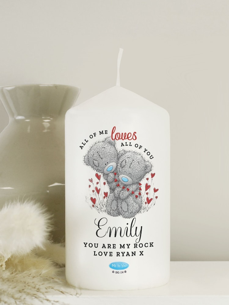 Personalised Me to You Love Pillar Candle by PMC - Image 2 of 3