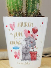 Personalised Me To You Love Grows Plant Pot by PMC - Image 2 of 3