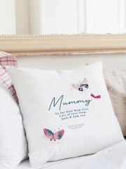 Personalised Butterfly Cushion by PMC - Image 1 of 3