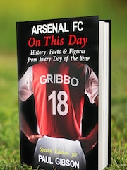 Personalised Arsenal On This Day Book by PMC - Image 1 of 3