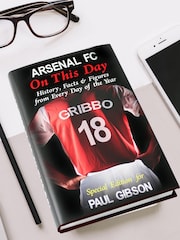 Personalised Arsenal On This Day Book by PMC - Image 3 of 3