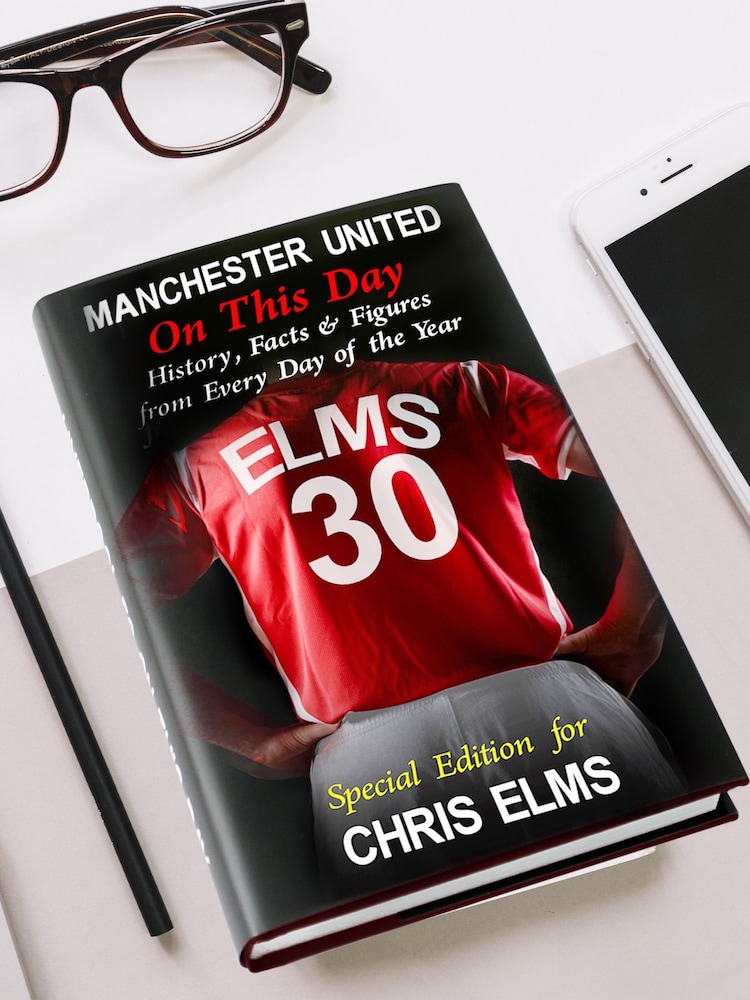 Personalised Manchester United On This Day Book by PMC - Image 1 of 3