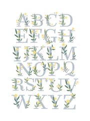 PMC Personalised Floral Initial White Mug - Image 4 of 4
